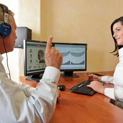 estudio y evaluación auditiva audiometría